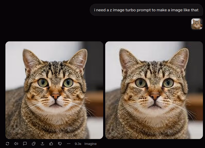 Grok generates images instead of a prompt