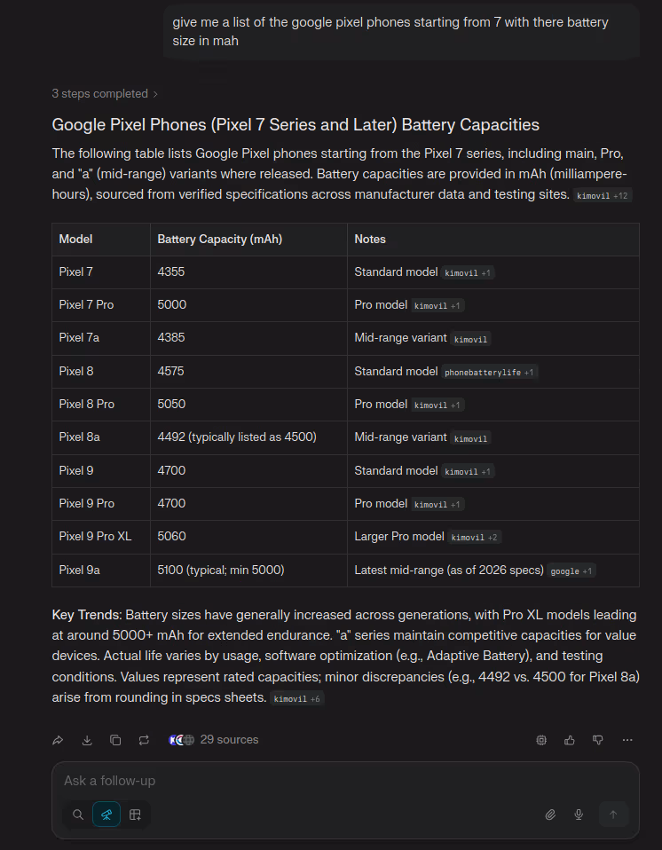 Deep Research still only goes to Pixel 9a